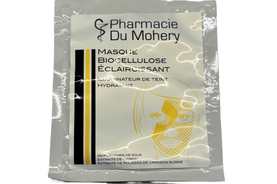 masque biocellulose éclaircissant